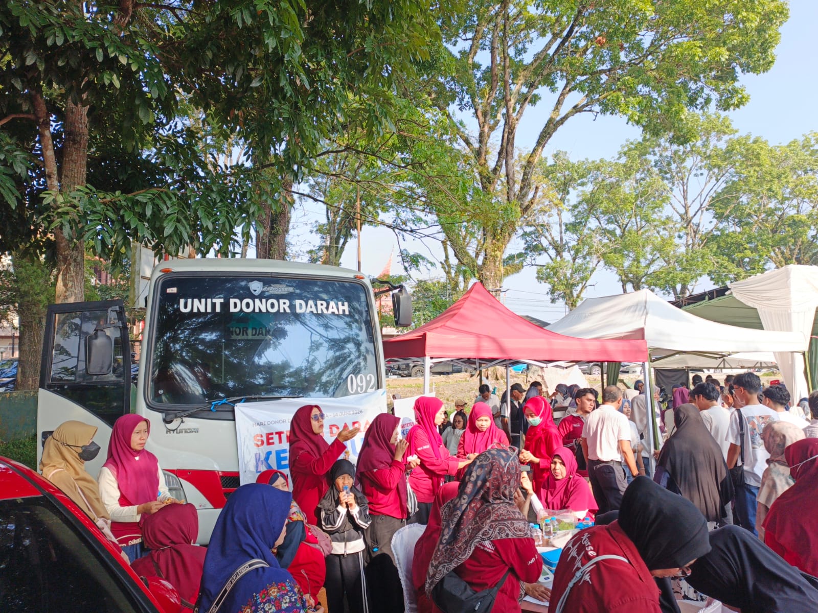 IDI dan PPNI Bukittinggi Meriahkan Hari Donor Darah Sedunia 2026