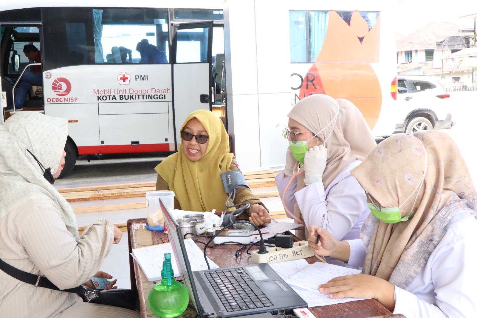 Donor Darah Bersama Puskesmas Mandiangin, Wujud Kepedulian untuk Sesama